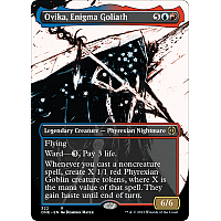 Ovika, Enigma Goliath (Foil) (Showcase) (Borderless)