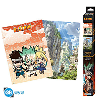 Dr. Stone - Set 2 Chibi Posters  (52x38 cm)