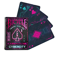 Bicycle Cyberpunk Cybercity cards