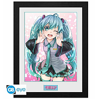 HATSUNE MIKU - Framed print 