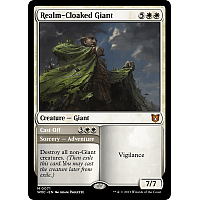 Realm-Cloaked Giant // Cast Off