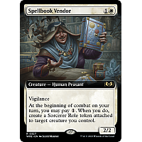 Spellbook Vendor (Foil) (Extended Art)