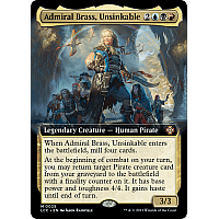 Admiral Brass, Unsinkable (Foil) (Extended Art)