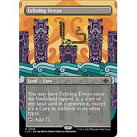 Echoing Deeps (Foil) (Borderless)