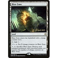 Blast Zone (Foil) (Prerelease)