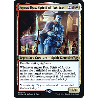 Agrus Kos, Spirit of Justice (Foil) (Prerelease)