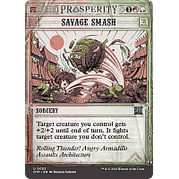 Savage Smash (Foil) (Showcase) (Borderless)