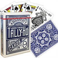 Tally-Ho Fan back cards (Blue)