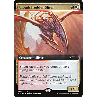 Cloudshredder Sliver (Foil) (Extended Art)