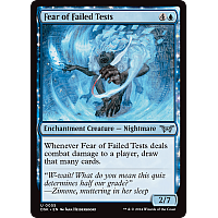 Fear of Failed Tests (Foil)