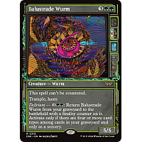 Balustrade Wurm (Foil) (Showcase)