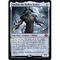 Kozilek, the Broken Reality (Foil) (Prerelease)