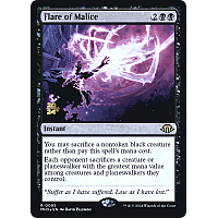 Flare of Malice (Foil) (Prerelease)