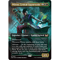 Winter, Cynical Opportunist (Foil) (Borderless)