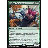 Quilled Greatwurm (Foil) (Prerelease)