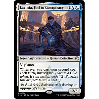 Lavinia, Foil to Conspiracy