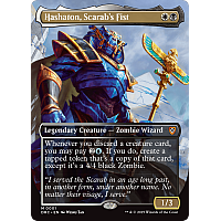 Hashaton, Scarab's Fist (Foil) (Borderless)