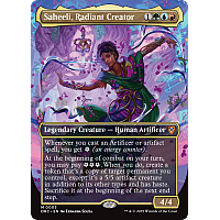 Saheeli, Radiant Creator (Foil) (Borderless)