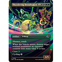 Thundering Broodwagon (Foil) (Borderless)