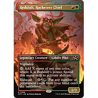 Redshift, Rocketeer Chief (Foil) (Borderless)