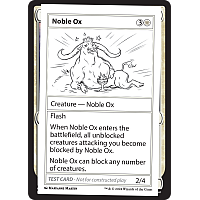 Noble Ox