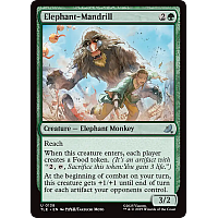 Elephant-Mandrill (Foil)