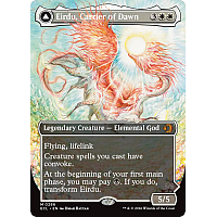 Eirdu, Carrier of Dawn // Isilu, Carrier of Twilight (Foil) (Borderless)