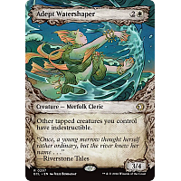 Adept Watershaper (Foil) (Showcase) (Borderless)