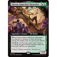 Lluwen, Imperfect Naturalist (Foil) (Extended Art)