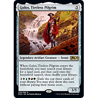 Golos, Tireless Pilgrim (Foil) (Core Set 2020 Prerelease)