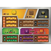 Terraforming Mars: Dual Layer Playerboards