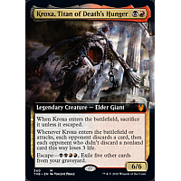 Kroxa, Titan of Death's Hunger (Extended art) (Foil)