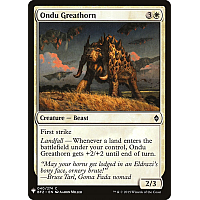 Ondu Greathorn