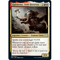 Quintorius, Field Historian