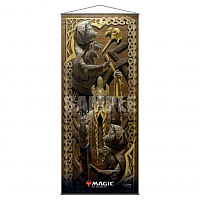 UP - Magic: The Gathering Kaldheim WallScroll featuring Rare Cycle Art 3