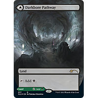 Darkbore Pathway // Slitherbore Pathway (Foil) (Borderless)