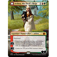 Arlinn, the Pack's Hope // Arlinn, the Moon's Fury (Borderless) (Foil)