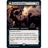 Curse of Leeches // Leeching Lurker (Foil) (Extended Art)