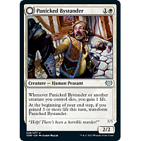 Panicked Bystander // Cackling Culprit