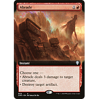 Abrade (Foil) (Extended Art)