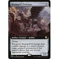 Bladegriff Prototype (Foil) (Extended Art)