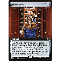 Scroll Rack (Foil) (Extended Art)