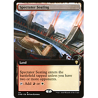 Spectator Seating (Foil) (Extended Art)