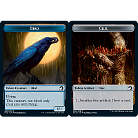 Bird // Clue (Foil) [Token]