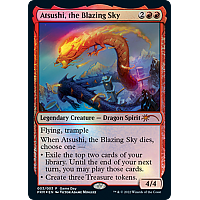 Atsushi, the Blazing Sky (Foil) (Gameday Promo)