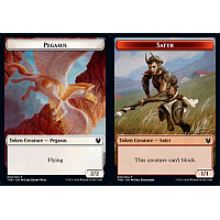 Pegasus // Satyr (Foil) [Token]