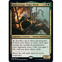 Baba Lysaga, Night Witch (Etched Foil)