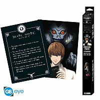 DEATH NOTE - Set 2 Chibi Posters - Light & Death Note (52x38cm)