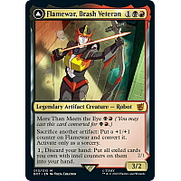 Flamewar, Brash Veteran // Flamewar, Streetwise Operative