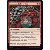 _____ Balls of Fire (Foil)